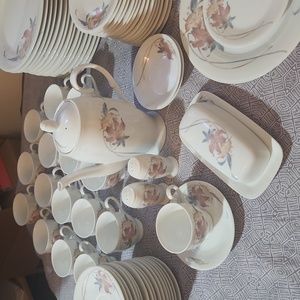 1970s Anatole Fine Porcelain China set